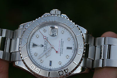 2001 Rolex Yachtmaster 16622 Steel & Platinum 40mm - No Box No Papers
