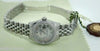 ROLEX LADIES DATEJUST 179160 STEEL WATCH WITH MOP DIAMOND DIAL AND BEZEL JUBILEE