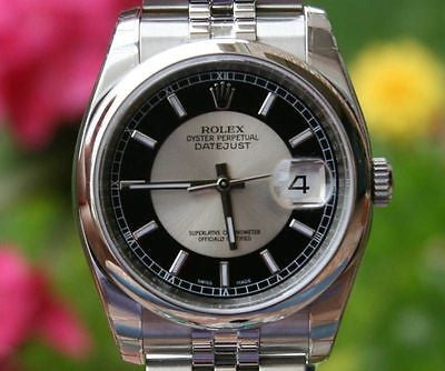 ROLEX MENS DATEJUST 116200 STEEL NEW UNWORN