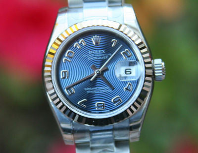 ROLEX WATCH LADIES STEEL DATEJUST 179174 UNWORN