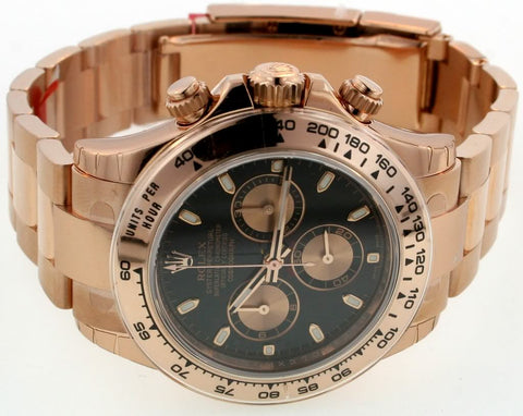 ROLEX MENS DAYTONA MODEL116505 ROSE GOLD WATCH UNWORN BOX PAPERS